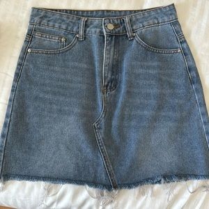 Jean Skirt
